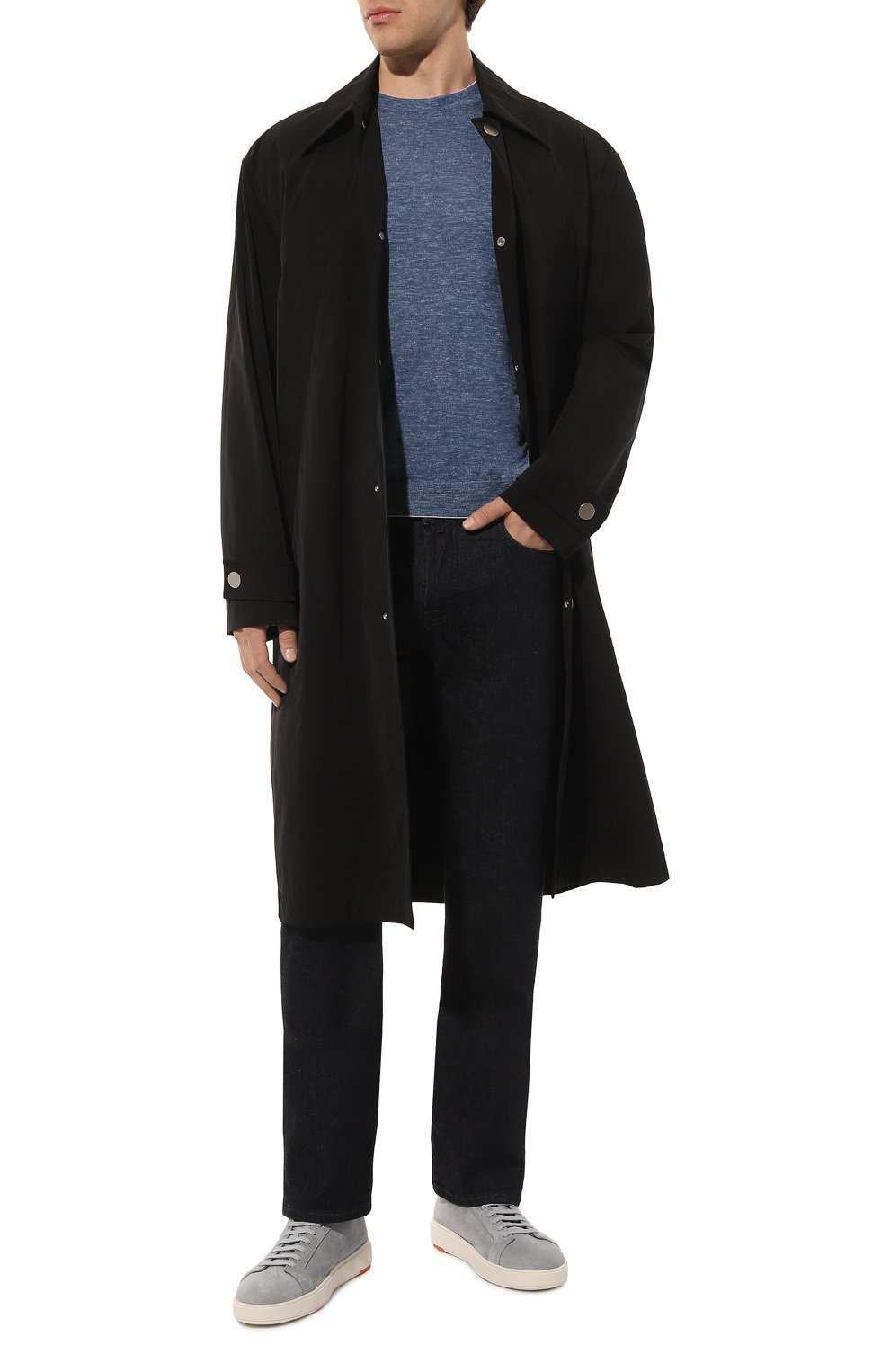 Замшевые кеды cleanic SANTONI, арт. MBCD21571BARCSB7E82, фото 2