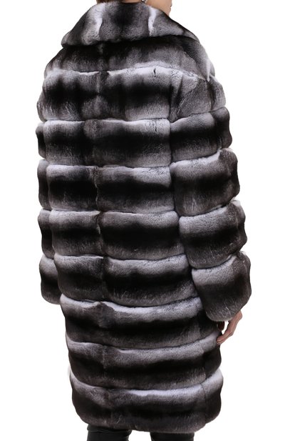 Шуба из меха шиншиллы VALENTINO, арт. UF3FAA8821F, фото 4