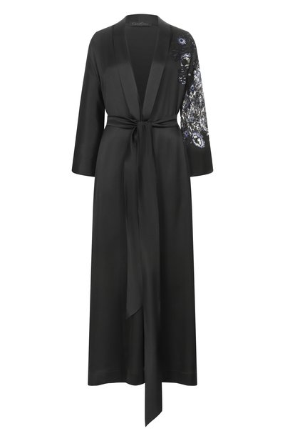 Женский шелковый халат CARINE GILSON, арт. SO0160PE