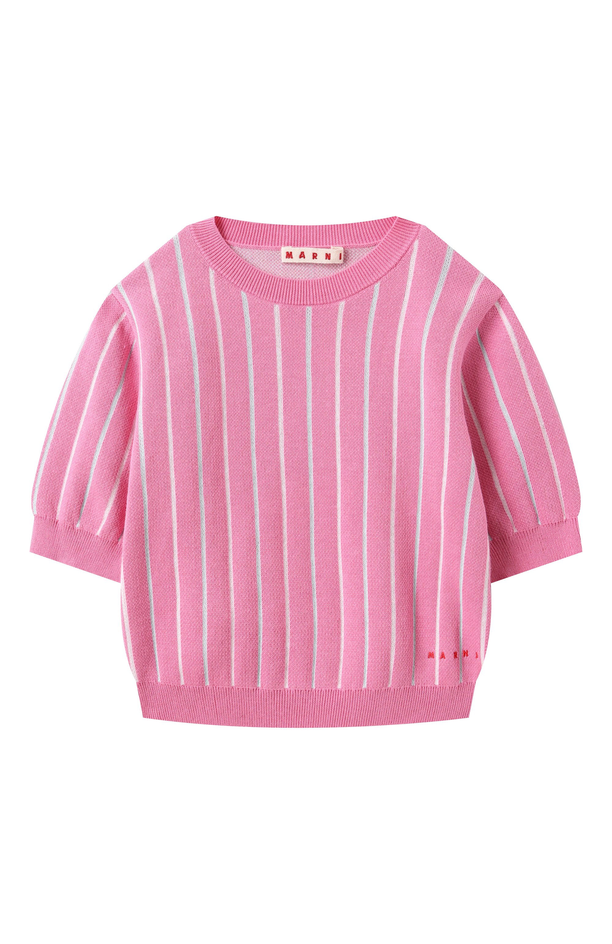 Хлопковый пуловер MARNI, арт. M01345/M00U4, фото 1