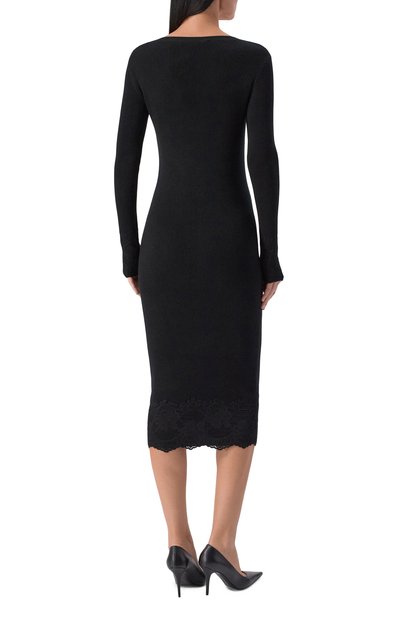 Кашемировое платье VALENTINO, арт. 7B0KD14L/9SH, фото 3