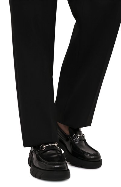 Кожаные лоферы GUCCI, арт. 658822/DKSD0, фото 3