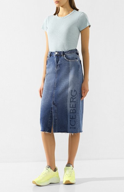 Джинсовая юбка ICEBERG, арт. 20E I2P0/C031/6005, фото 2