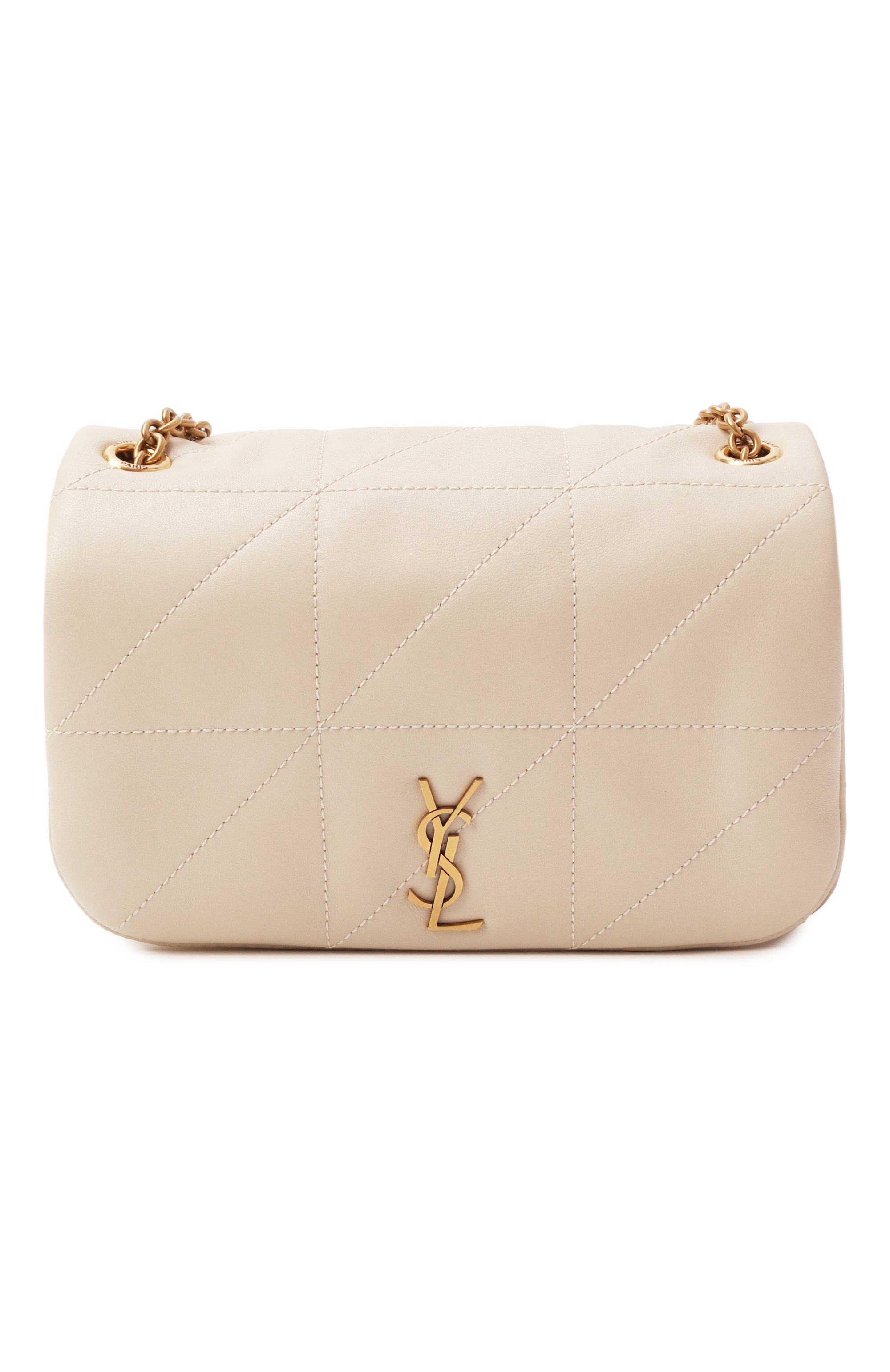 Сумка jamie 4.3 mini SAINT LAURENT кремового цвета по цене 331000 руб., арт. 766754/AAB32, фото 1 Сумка jamie 4.3 mini SAINT LAURENT, арт. 766754/AAB32, фото 1