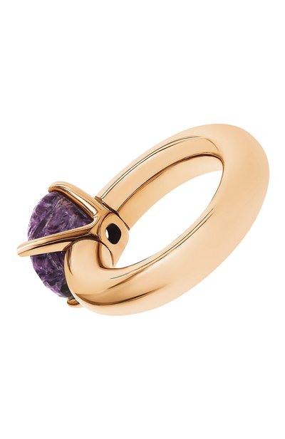 Кольцо cartoon с чароитом MOONKA, арт. cr-r-chr, фото 3