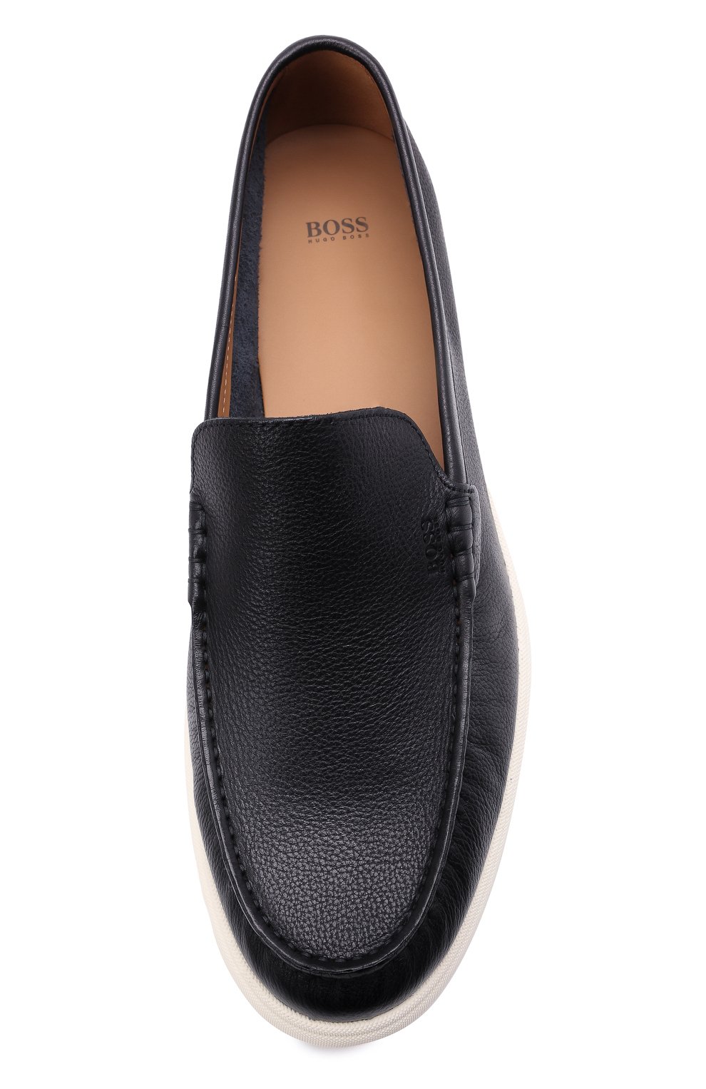 Кожаные лоферы BOSS, арт. 50454965, фото 5