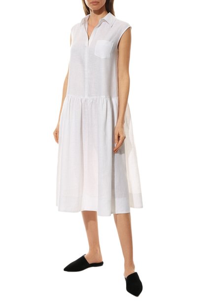 Льняное платье WEEKEND MAX MARA, арт. GETTO 32210626, фото 3