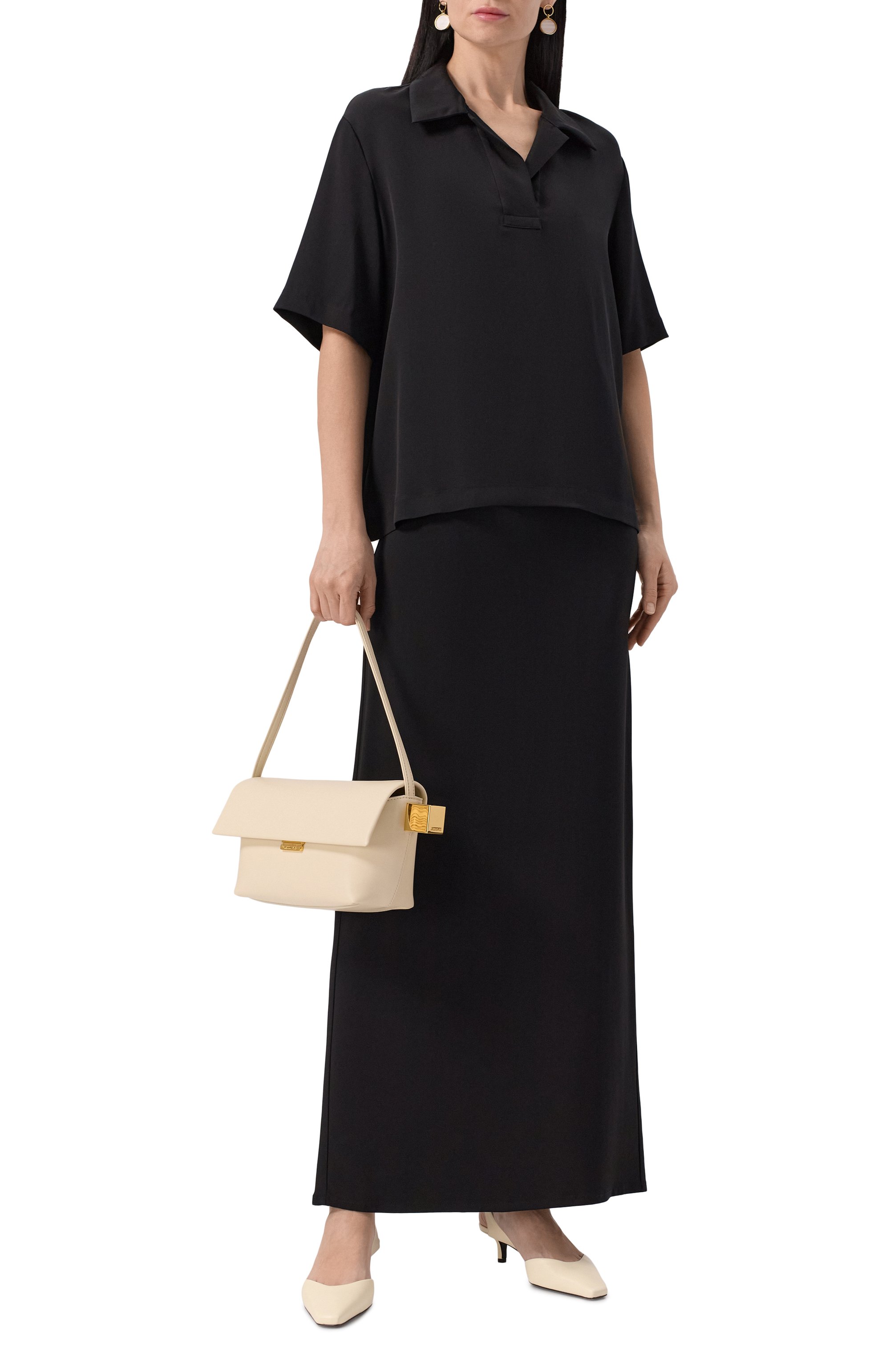 Шелковое поло THEORY, арт. P0202511, фото 2