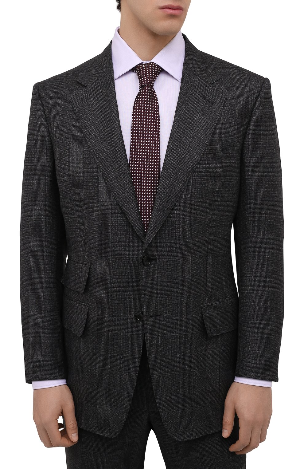 Шелковый галстук ZEGNA, арт. Z3C01T/13X, фото 2