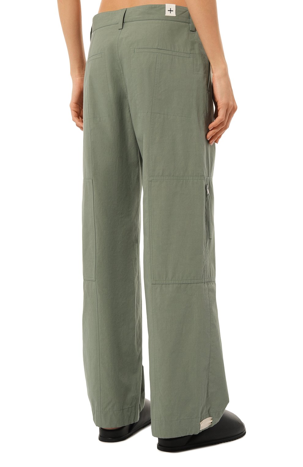 Хлопковые брюки JIL SANDER, арт. J40KA0133/J45127, фото 4