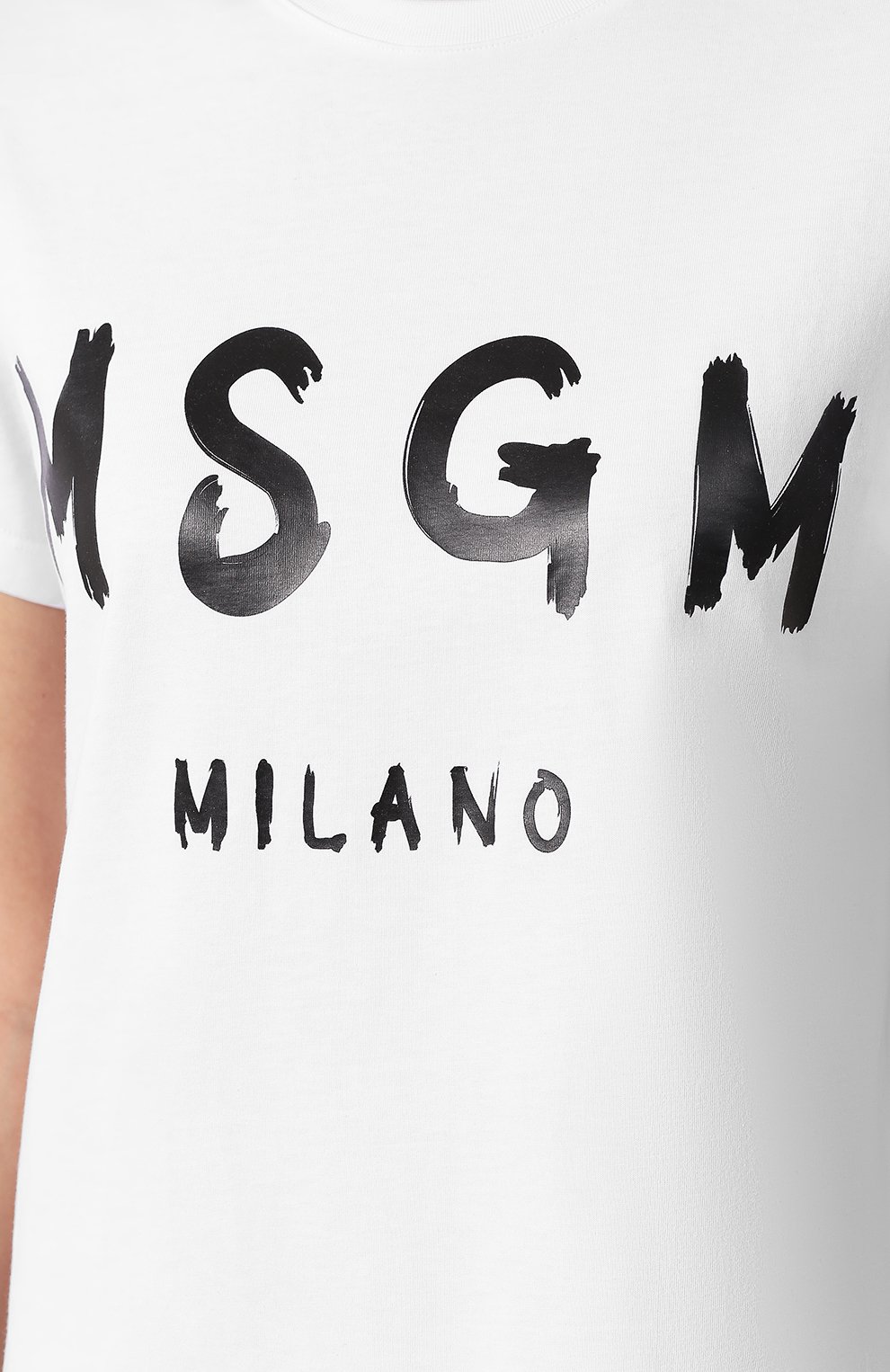 Хлопковая футболка MSGM, арт. 2741MDM60 195797, фото 5