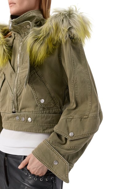 Хлопковая куртка BLUMARINE, арт. 4J158A, фото 5