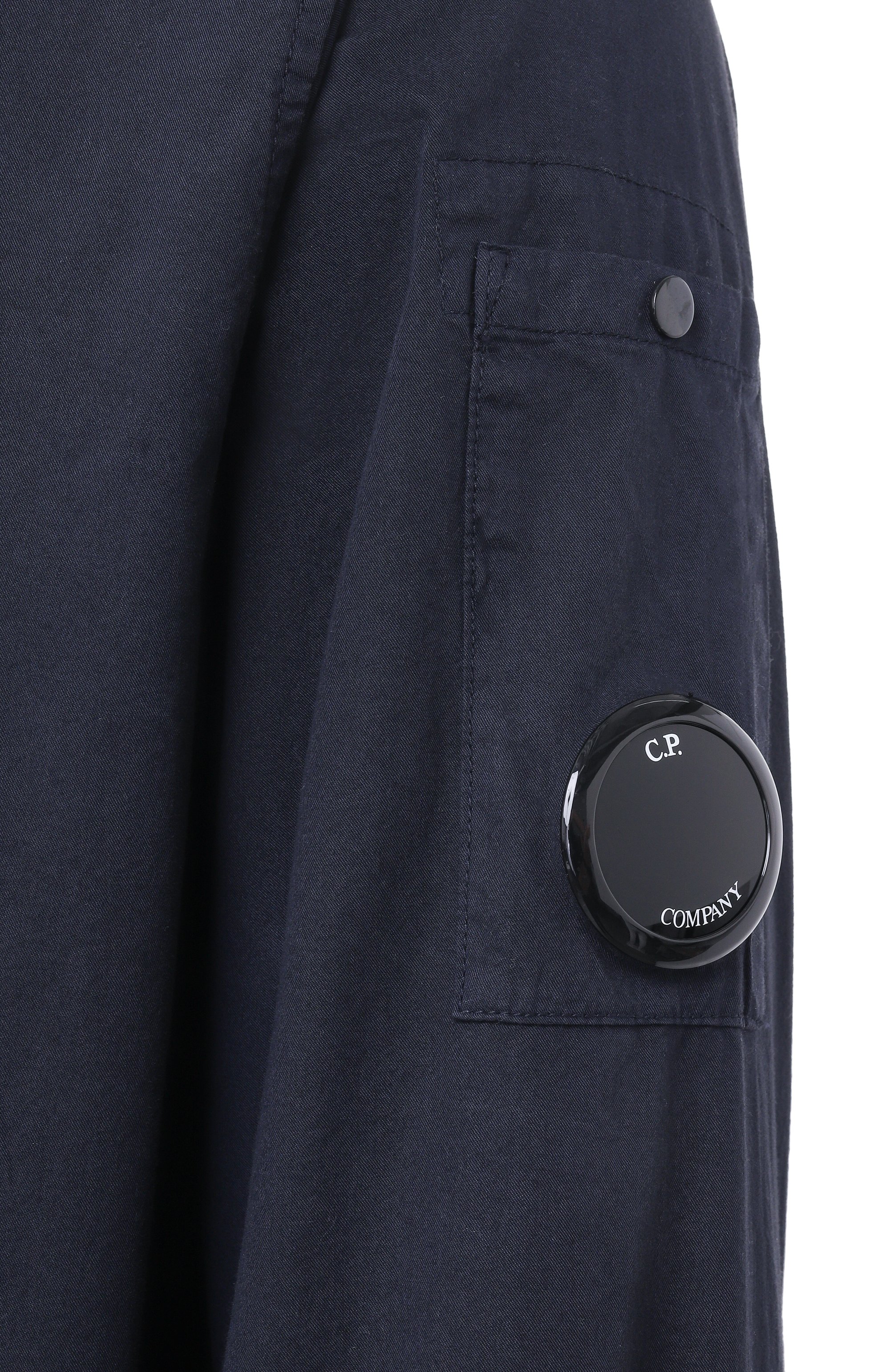 Хлопковая куртка-рубашка C.P. COMPANY, арт. 18CM0S124A110143G, фото 6