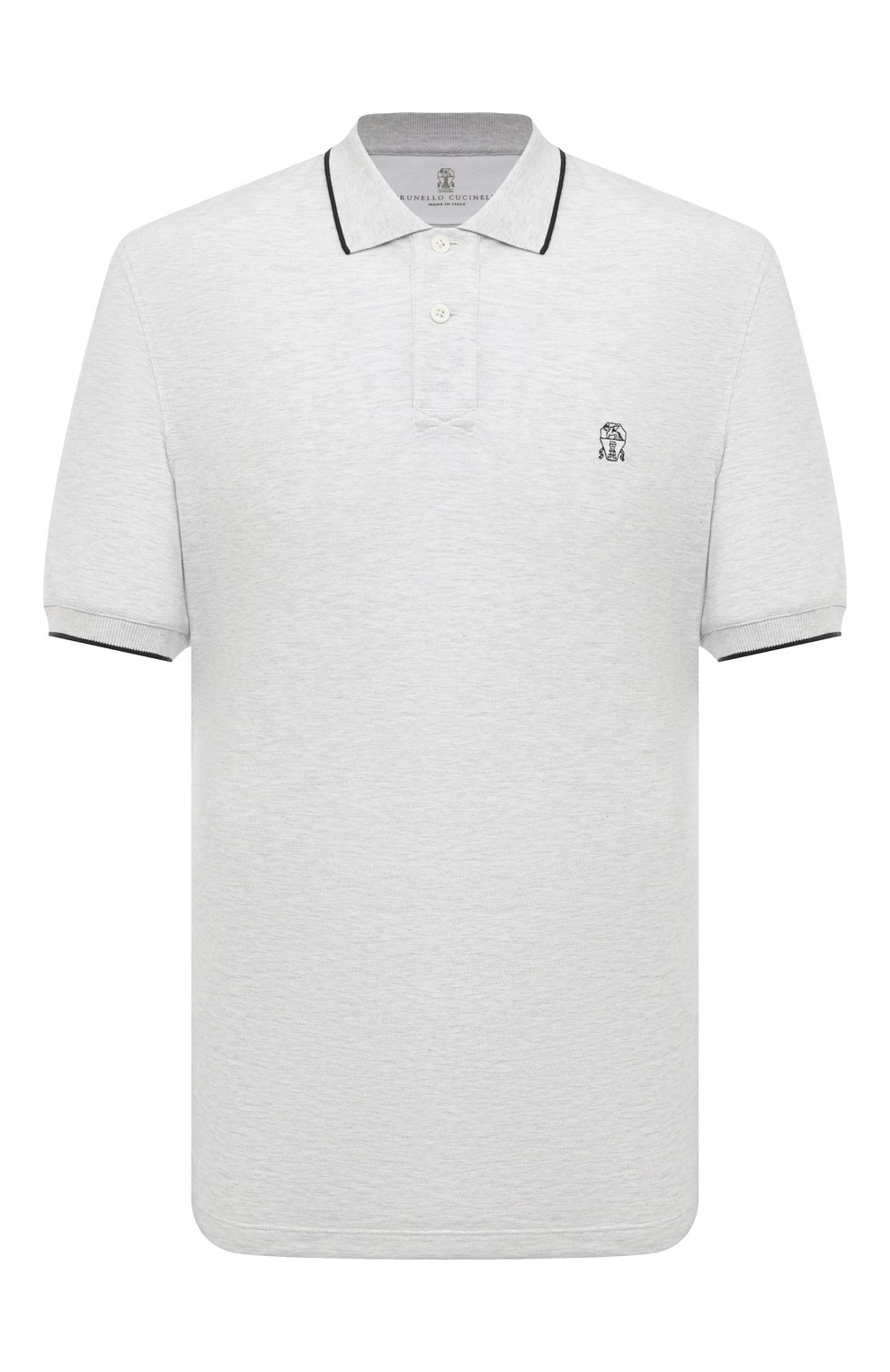 Хлопковое поло BRUNELLO CUCINELLI, арт. ME8549779G, фото 1