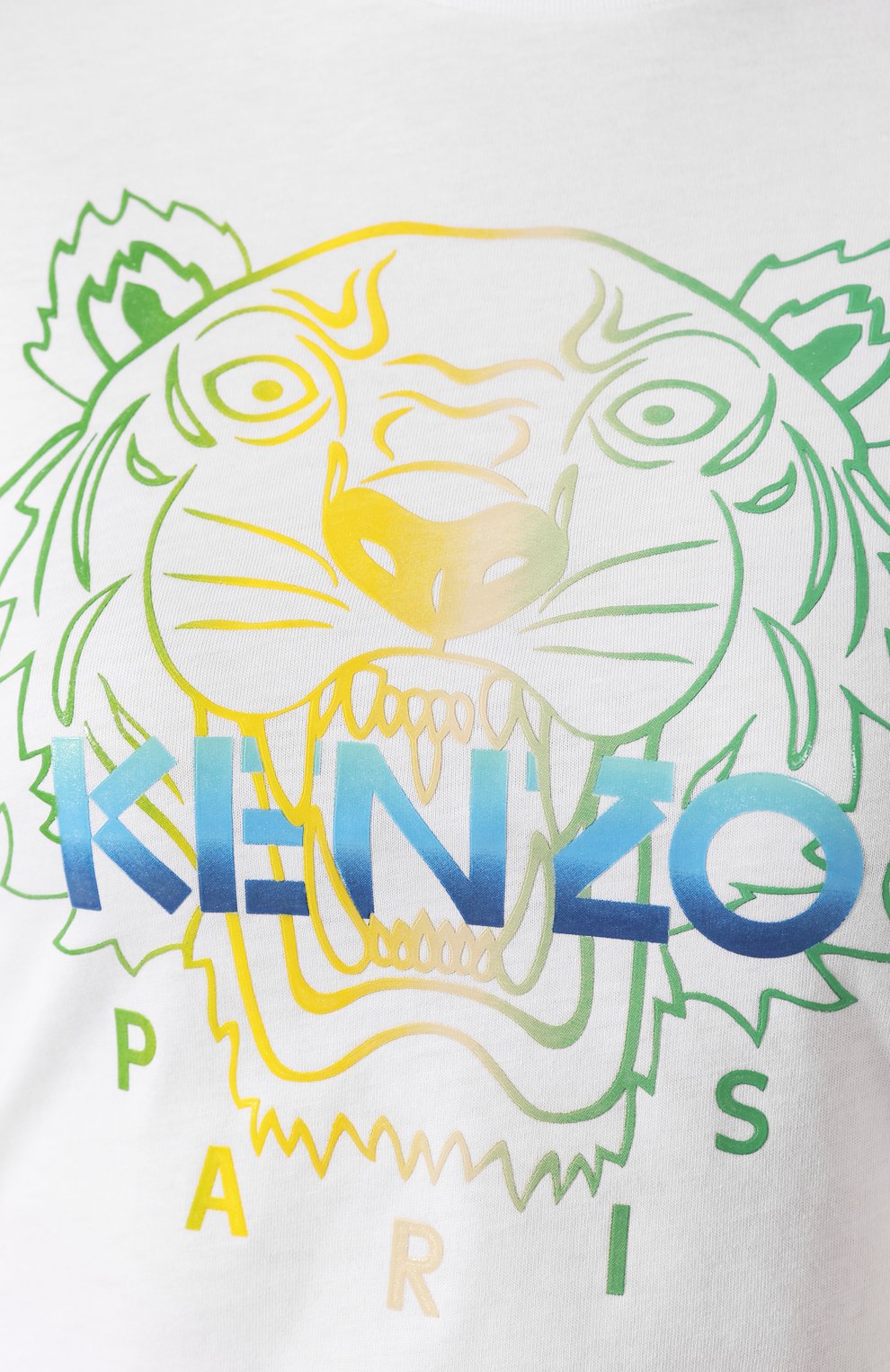 Хлопковая футболка KENZO, арт. FA52TS6164YH, фото 5