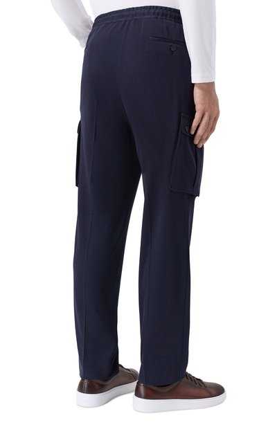 Шерстяные брюки-карго CORNELIANI, арт. 274L14/2718803, фото 4