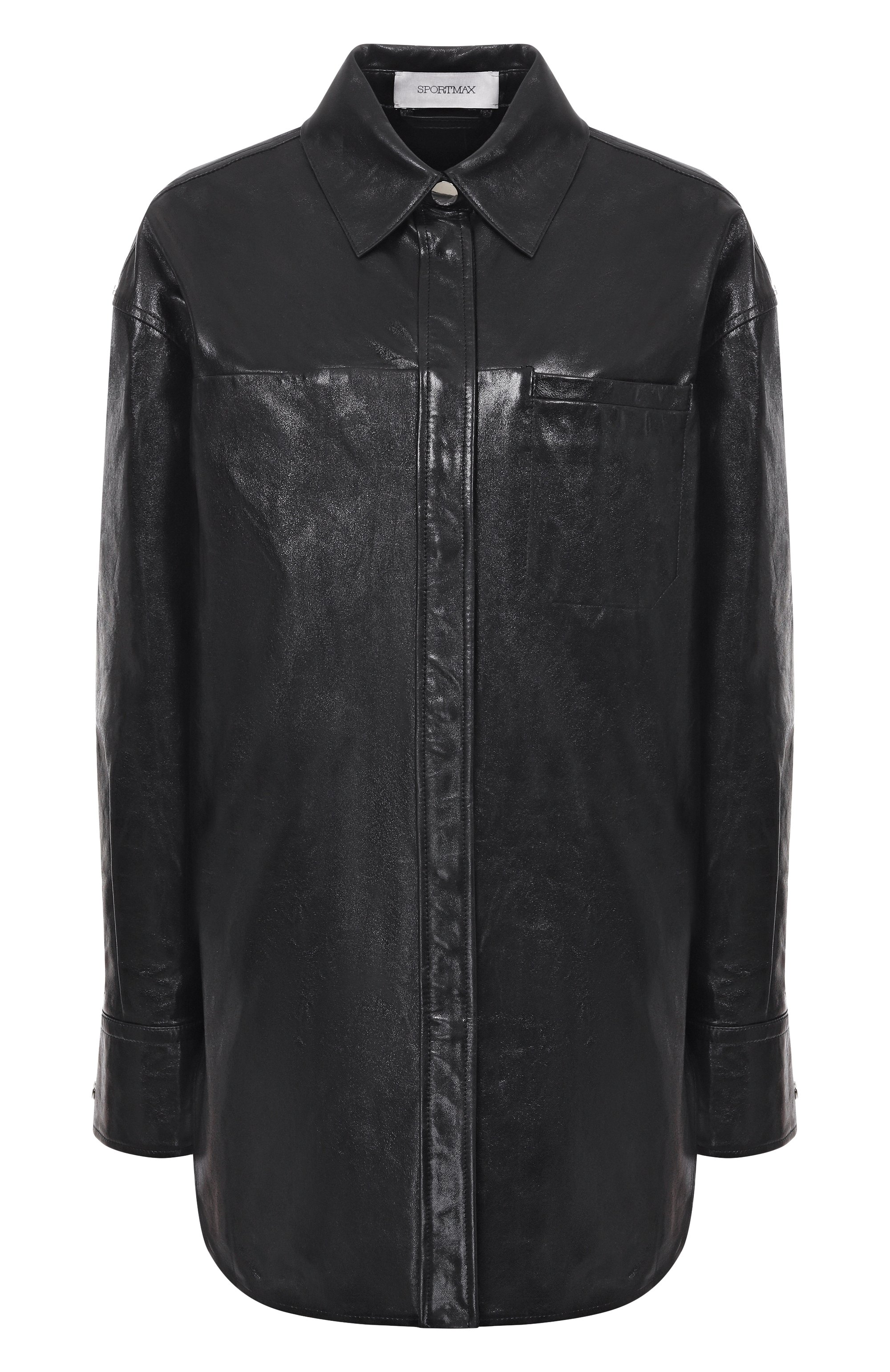 Кожаная рубашка SPORTMAX, арт. B0REL, фото 1