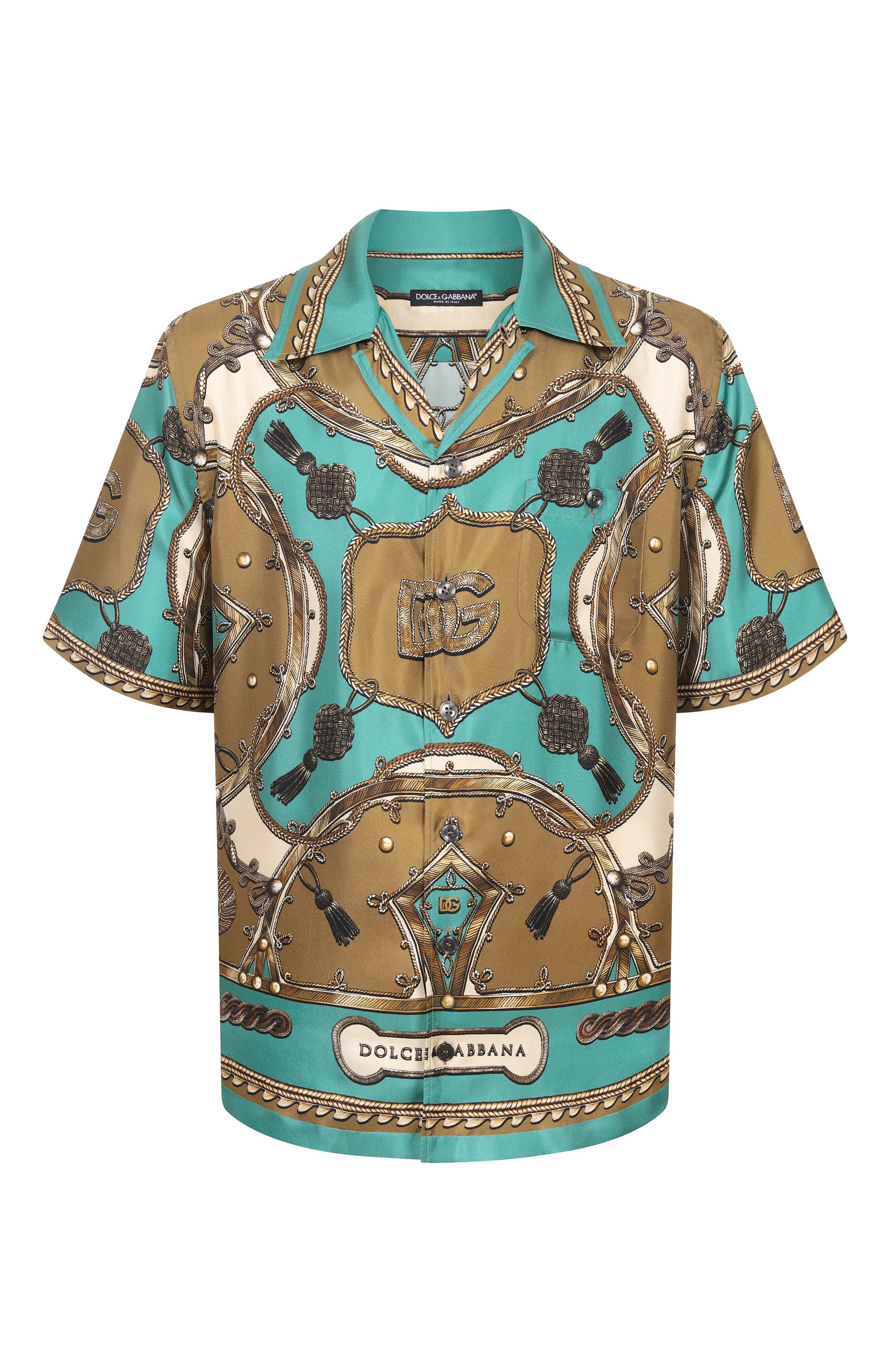 Шелковая рубашка DOLCE & GABBANA, арт. G5JH9T/HI12C, фото 1