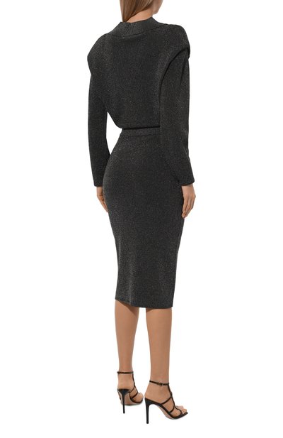 Платье IRO серого цвета по цене 47450 руб., арт. WM33ARISTA, фото 4 Платье IRO, арт. WM33ARISTA, фото 4