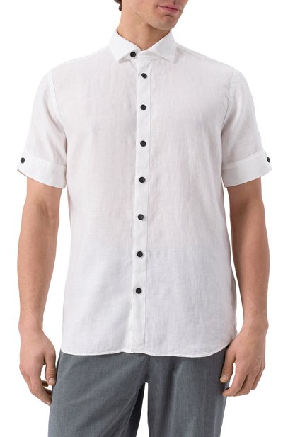 Льняная рубашка HANNES ROETHER, арт. VI29SITE-K.608, фото 3