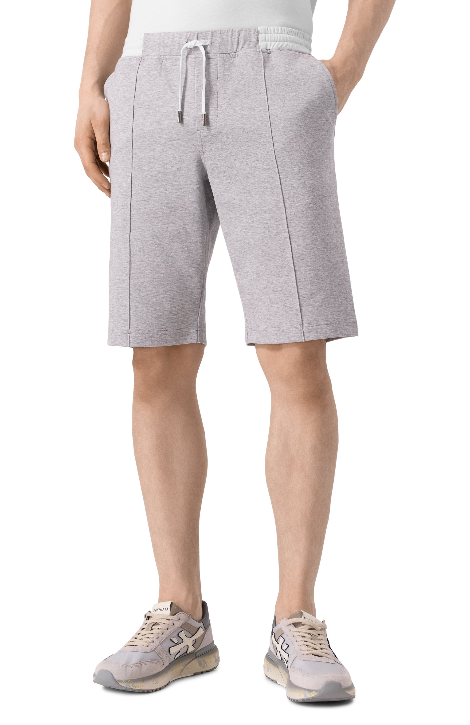 Хлопковые шорты CAPOBIANCO, арт. 18M751.TS00., фото 3