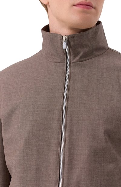 Шерстяной бомбер BRUNELLO CUCINELLI, арт. MM4506424, фото 5