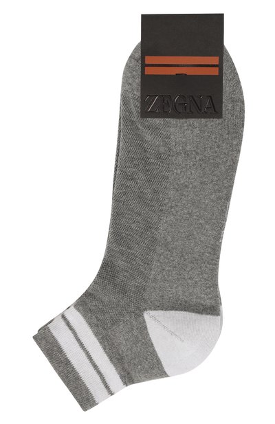 Мужские хлопковые носки ZEGNA, арт. N5V026620
