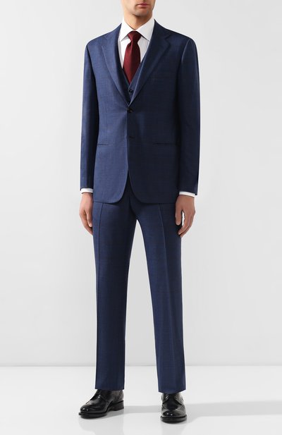 Шерстяной костюм-тройка KITON, арт. UAGL81K01X39, фото 1