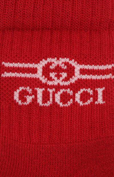 Хлопковые носки GUCCI, арт. 627667/3K659, фото 2