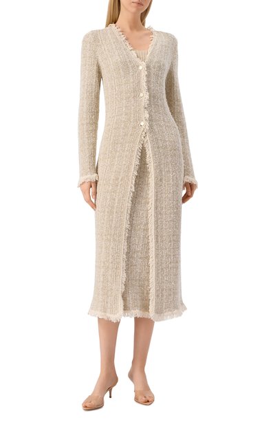 Кардиган из хлопка и вискозы TWINSET, арт. 251TP3560, фото 3