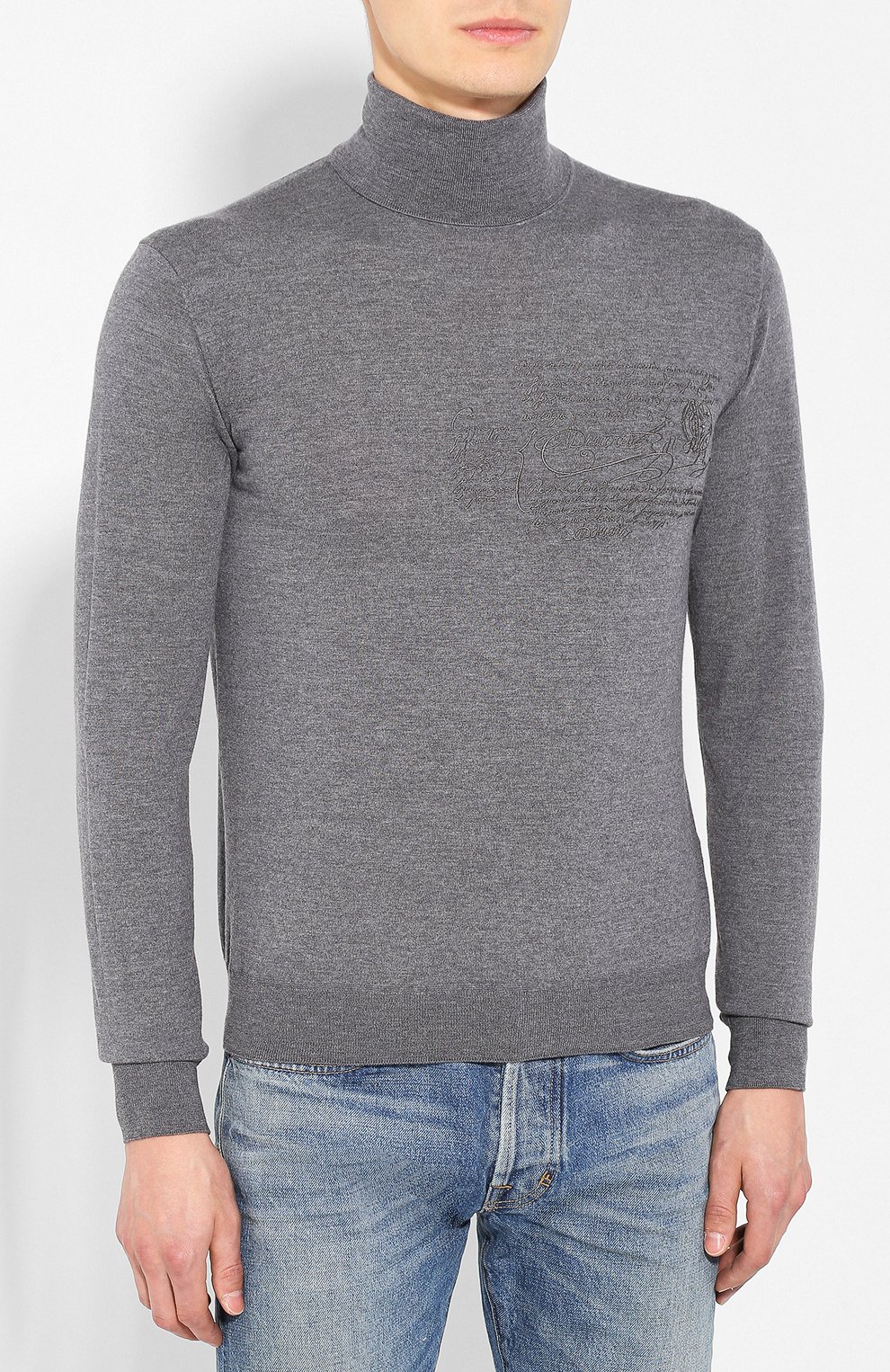 Шерстяная водолазка BERLUTI, арт. R16KHL70-002, фото 3