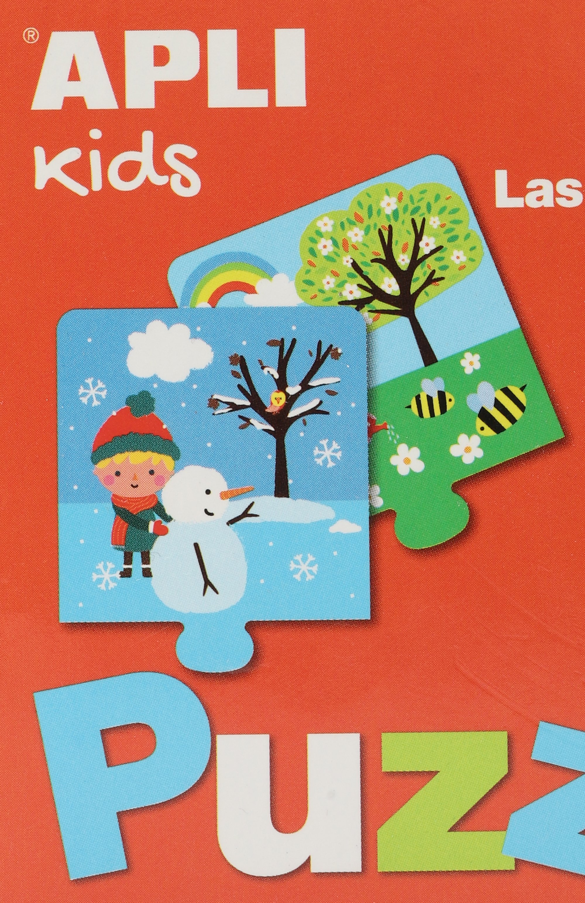 Мини-пазлы времена года APLI KIDS, арт. 13192, фото 3