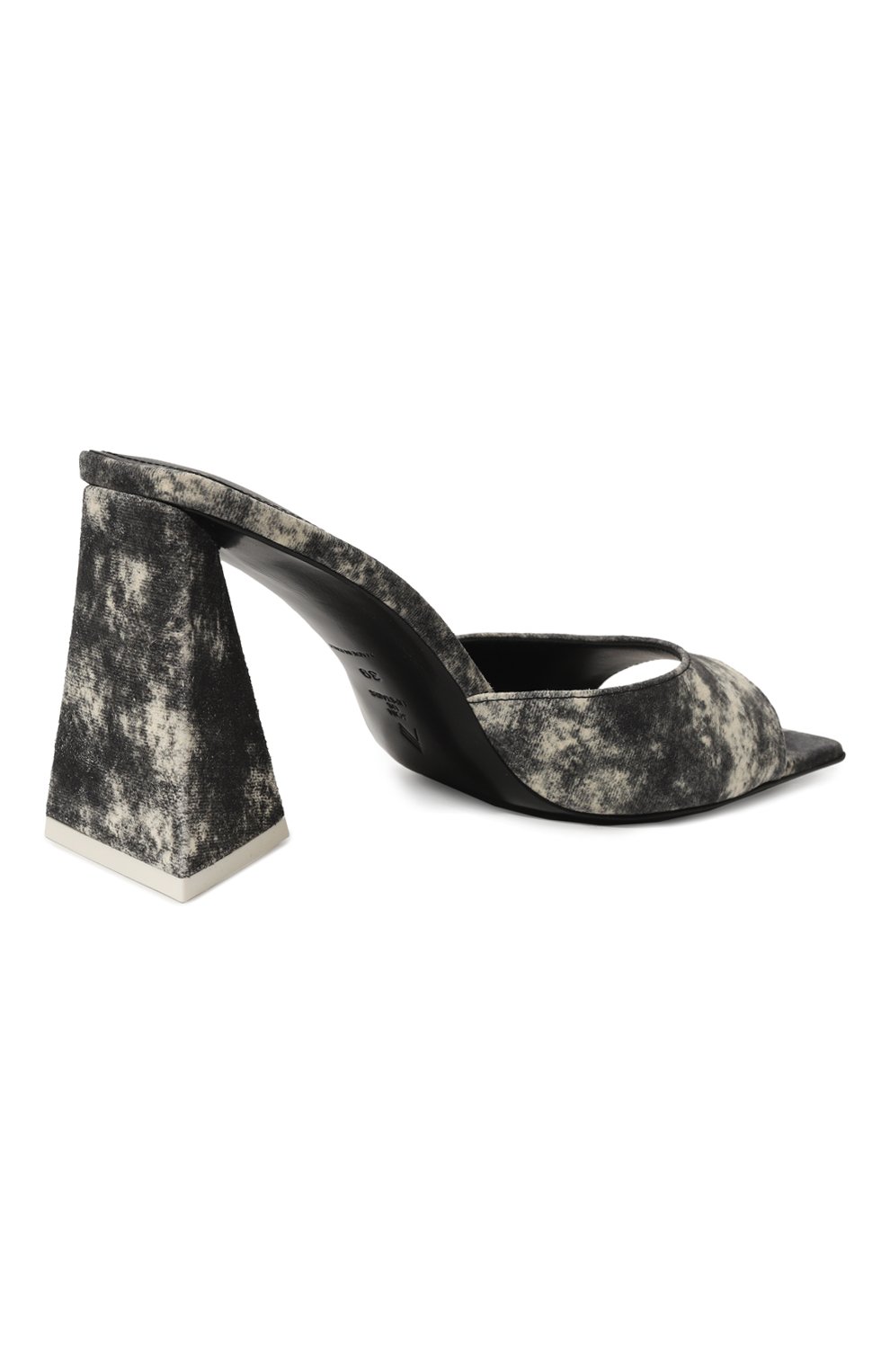 Кожаные мюли devon THE ATTICO, арт. 241WS772/L091, фото 5