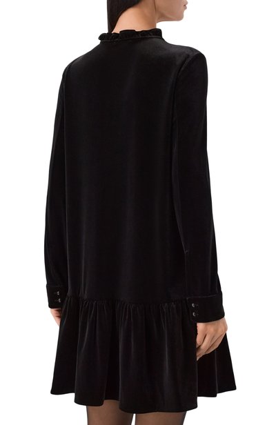 Бархатное платье EMPORIO ARMANI, арт. EW004144/AF13341, фото 3