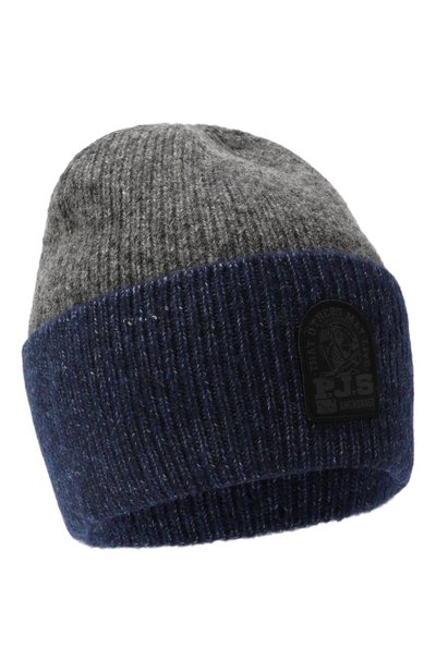 Муж�ская шапка из шерсти и хлопка PARAJUMPERS, арт. 25WPAHAHA31