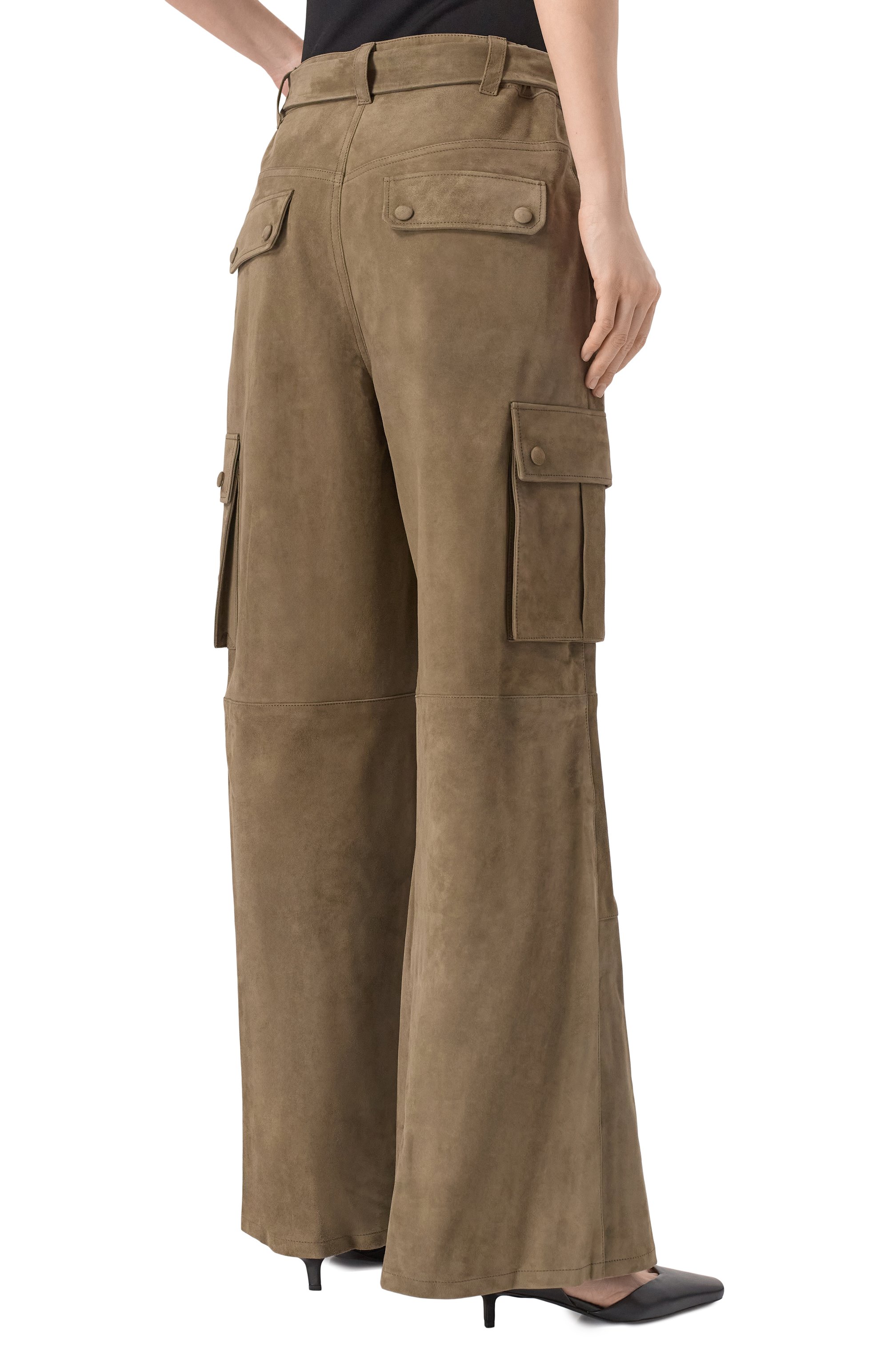 Замшевые брюки-карго JACOB LEE, арт. WLP086SS25L0, фото 4