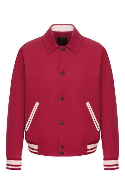 Мужской хлопковый бомбер KITON, арт. UGK153K0739H