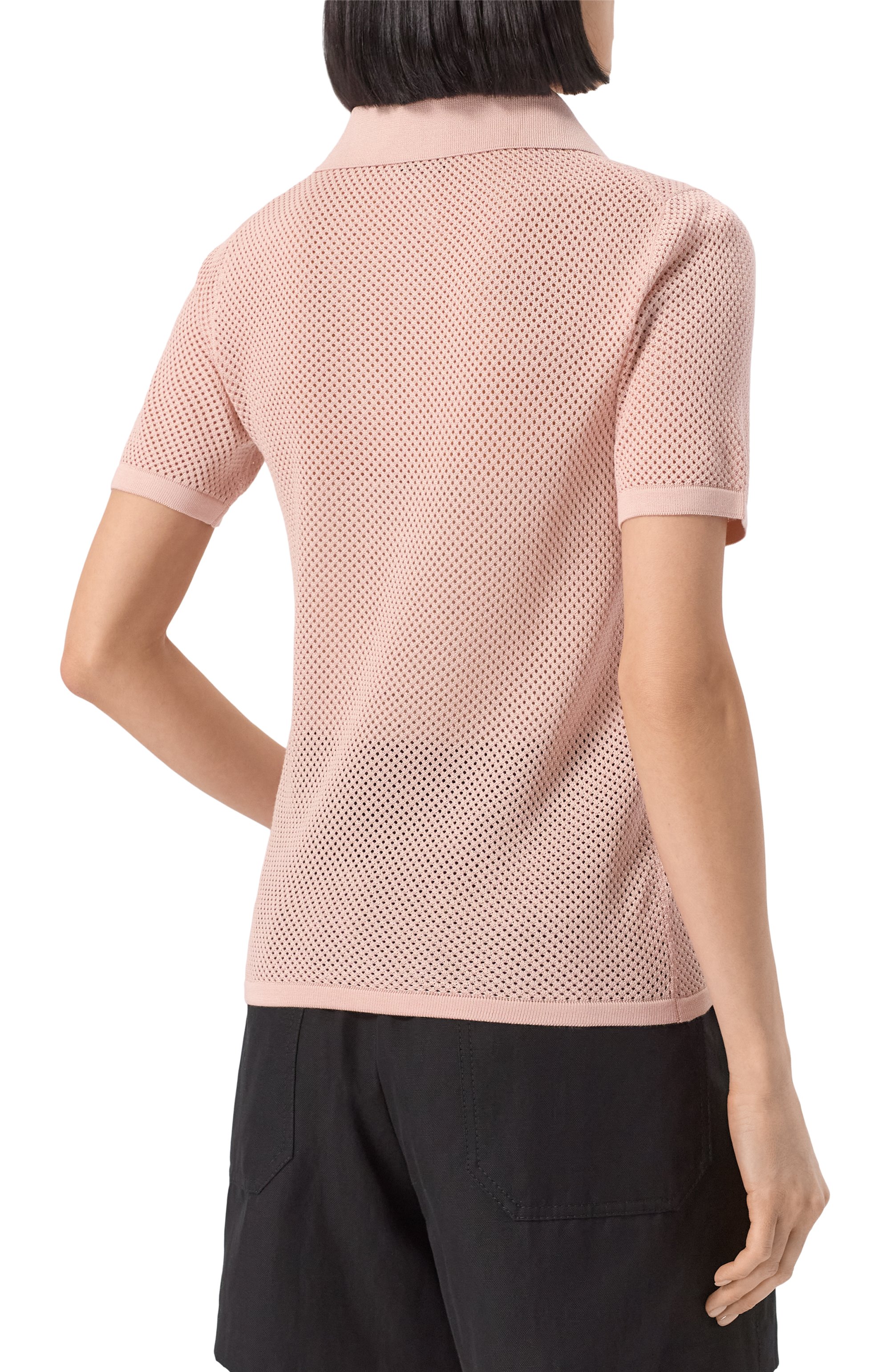 Шелковое поло KITON, арт. D5571412437, фото 4