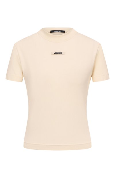 Женская хлопковая футболка JACQUEMUS, арт. 24ETSW00133/AJ00124