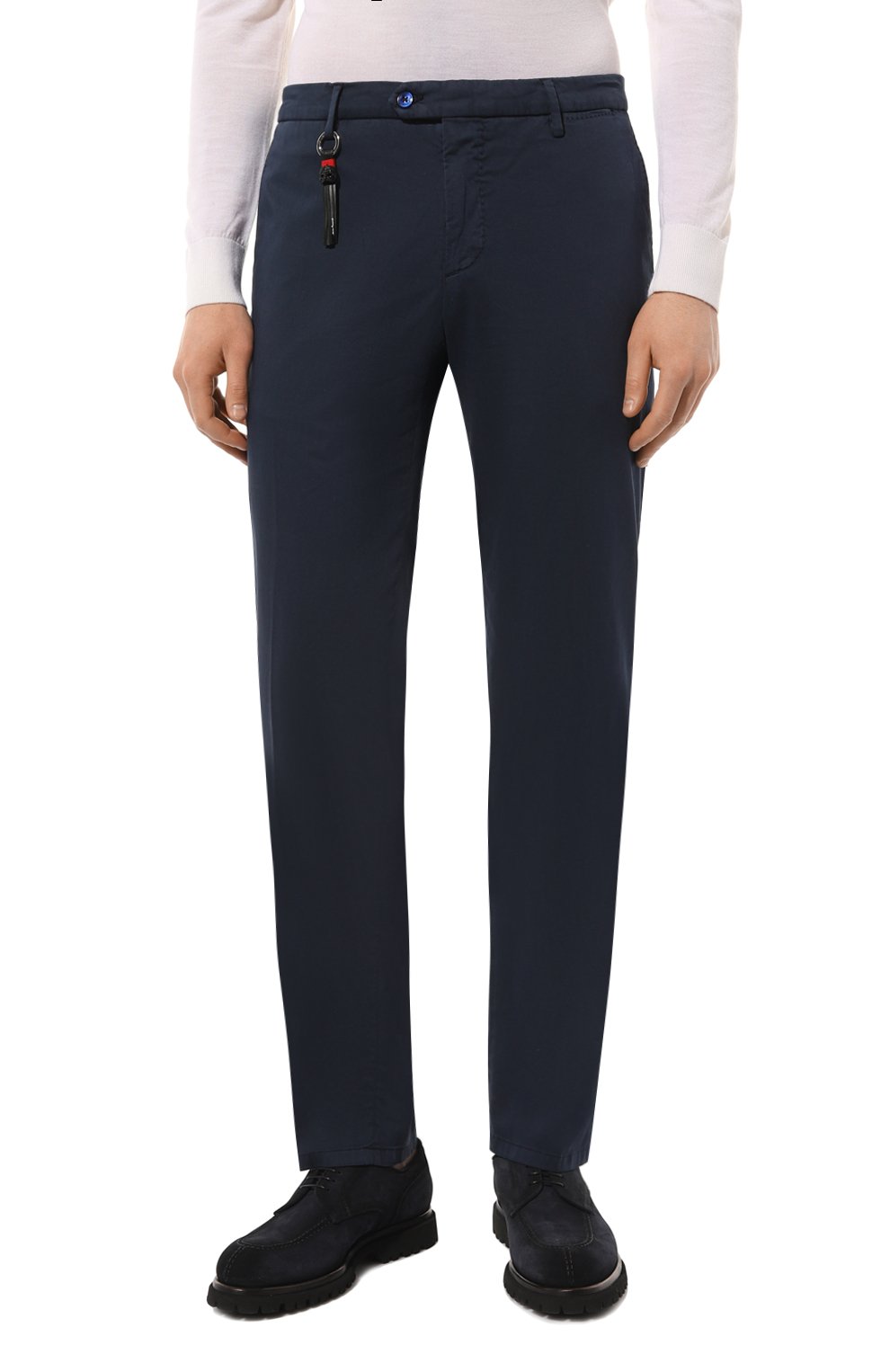 Брюки из хлопка и шелка MARCO PESCAROLO, арт. SLIM80/4900, фото 3