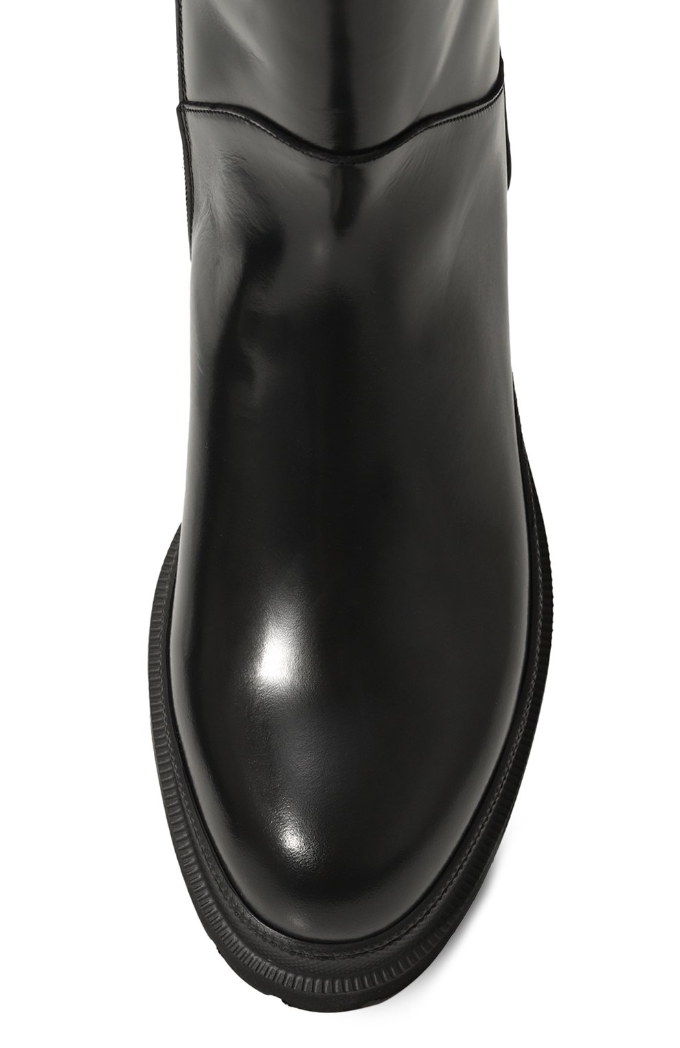 Кожаные ботинки PANTANETTI черного цвета по цене 51450 руб., арт. 18176CM/IBIS, фото 6 Кожаные ботинки PANTANETTI, арт. 18176CM/IBIS, фото 6