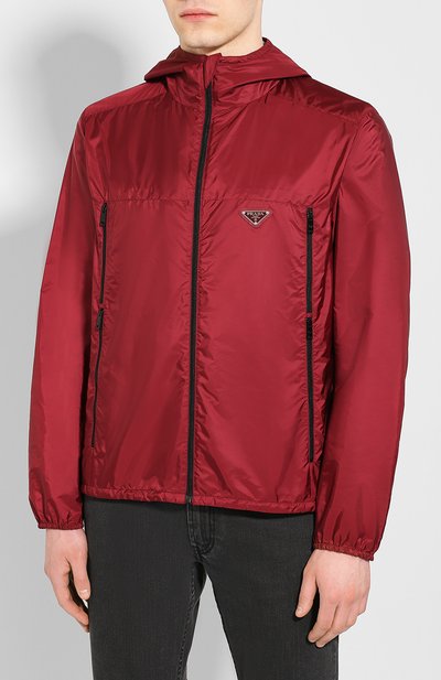Куртка PRADA красного цвета по цене 120000 руб., арт. SGB306-Q04-F0ANJ-201, фото 3 Куртка PRADA, арт. SGB306-Q04-F0ANJ-201, фото 3