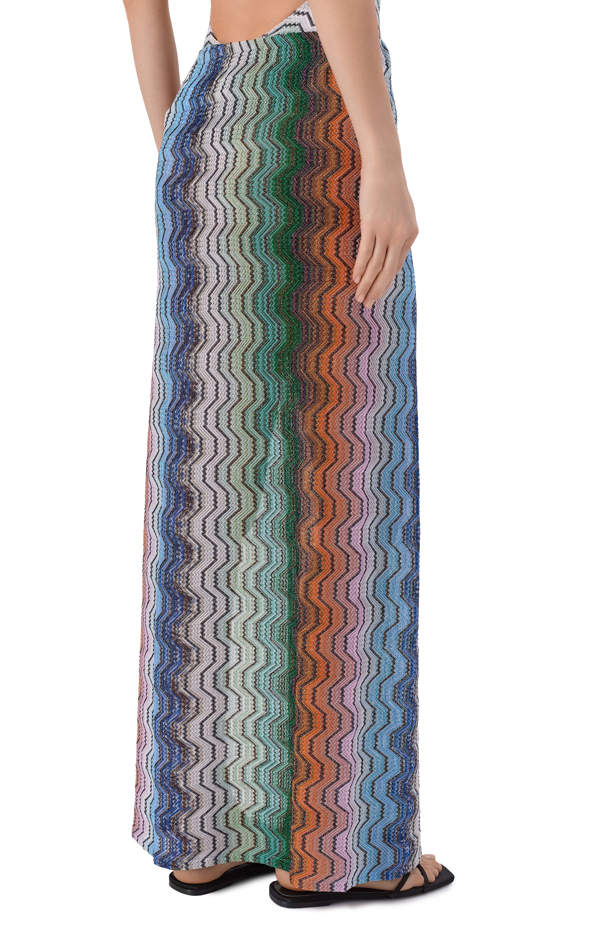 Юбка из вискозы MISSONI разноцветного цвета по цене 93050 руб., арт. MS26SH0A/BR015D, фото 4 Юбка из вискозы MISSONI, арт. MS26SH0A/BR015D, фото 4