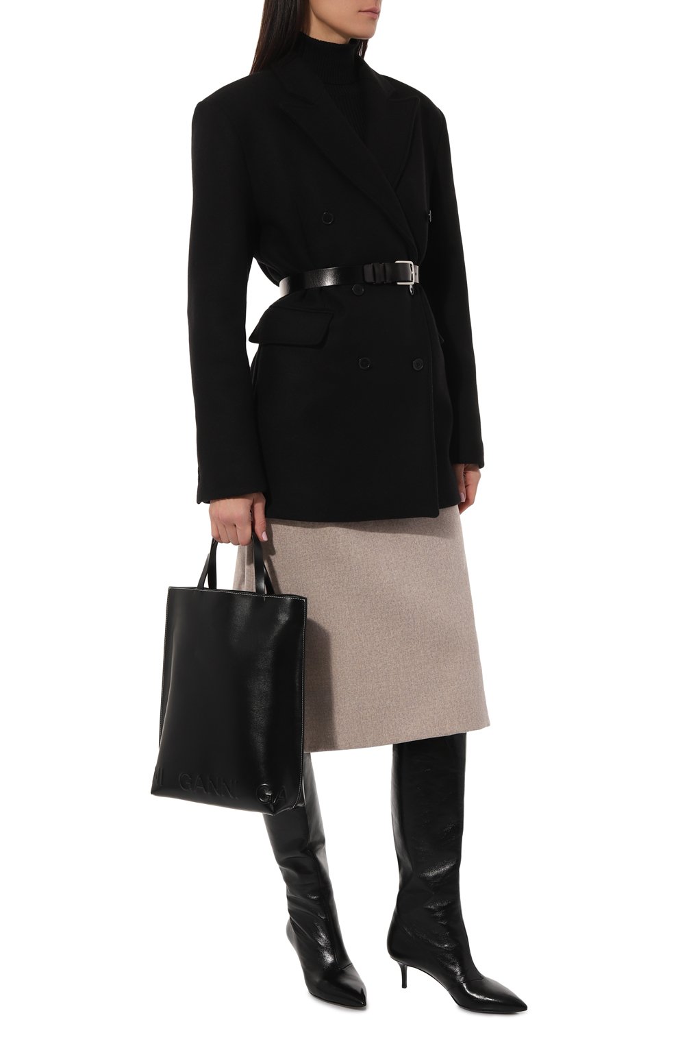 Сумка-тоут banner medium GANNI, арт. A5132, фото 7