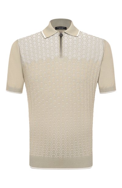 Поло из шелка и хлопка STEFANO RICCI, арт. K818109P31/F26175, фото 1