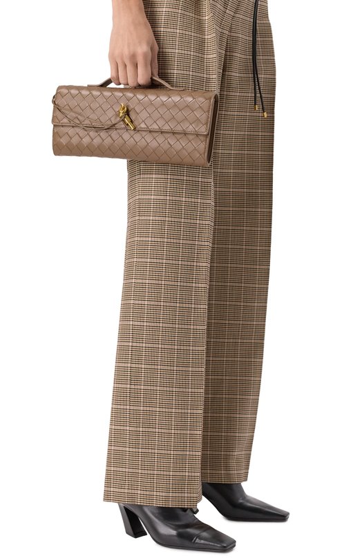 Клатч Andiamo Bottega Veneta 741511/VCPP3 Бежевый  741511/VCPP3 Фото 2