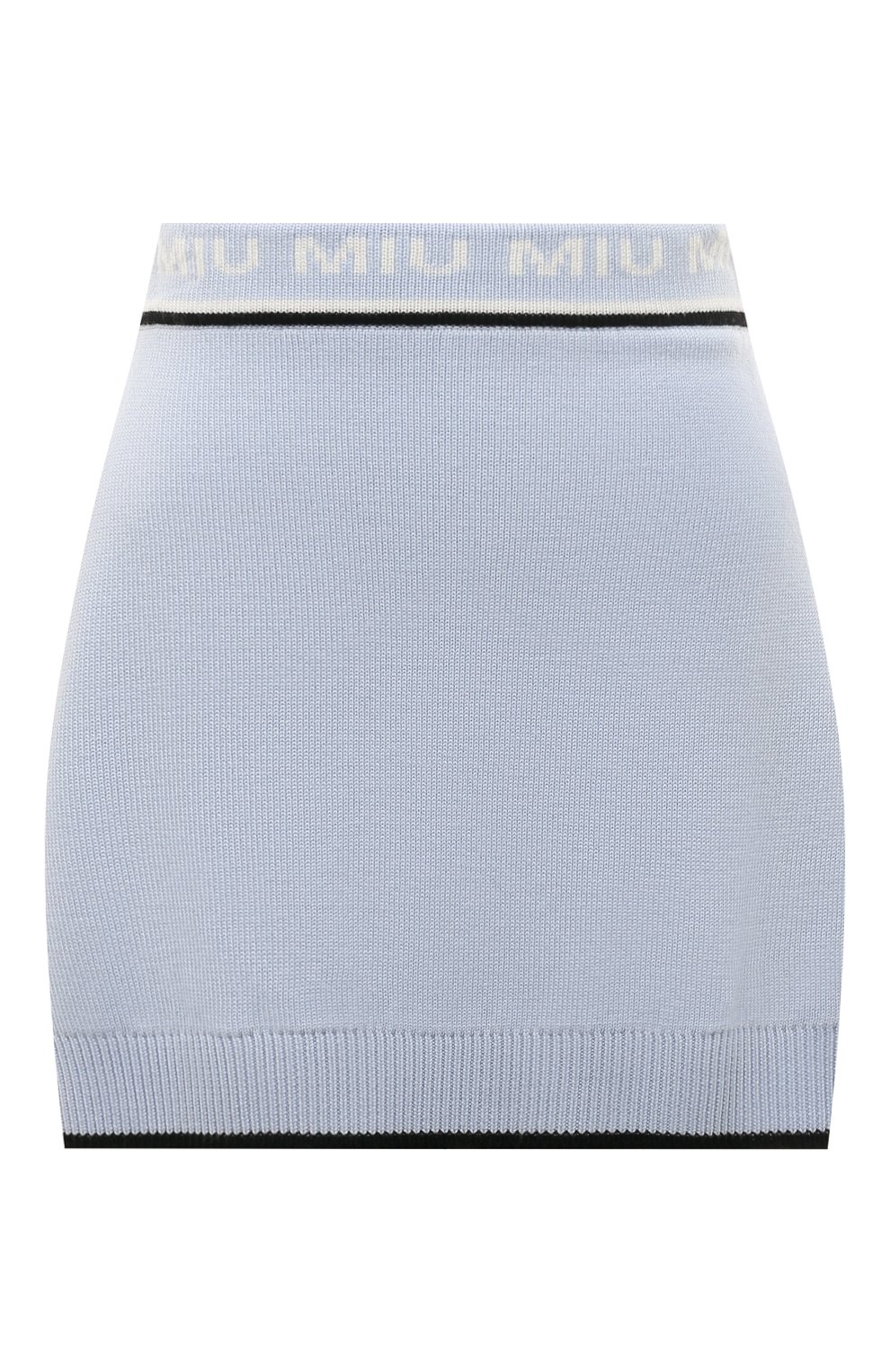 Шерстяная юбка MIU MIU, арт. MMG310-1V8X-F0M10, фото 1