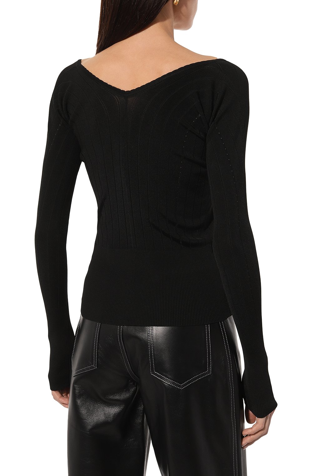 Топ из вискозы JACQUEMUS, арт. 24E241KN3572358, фото 4