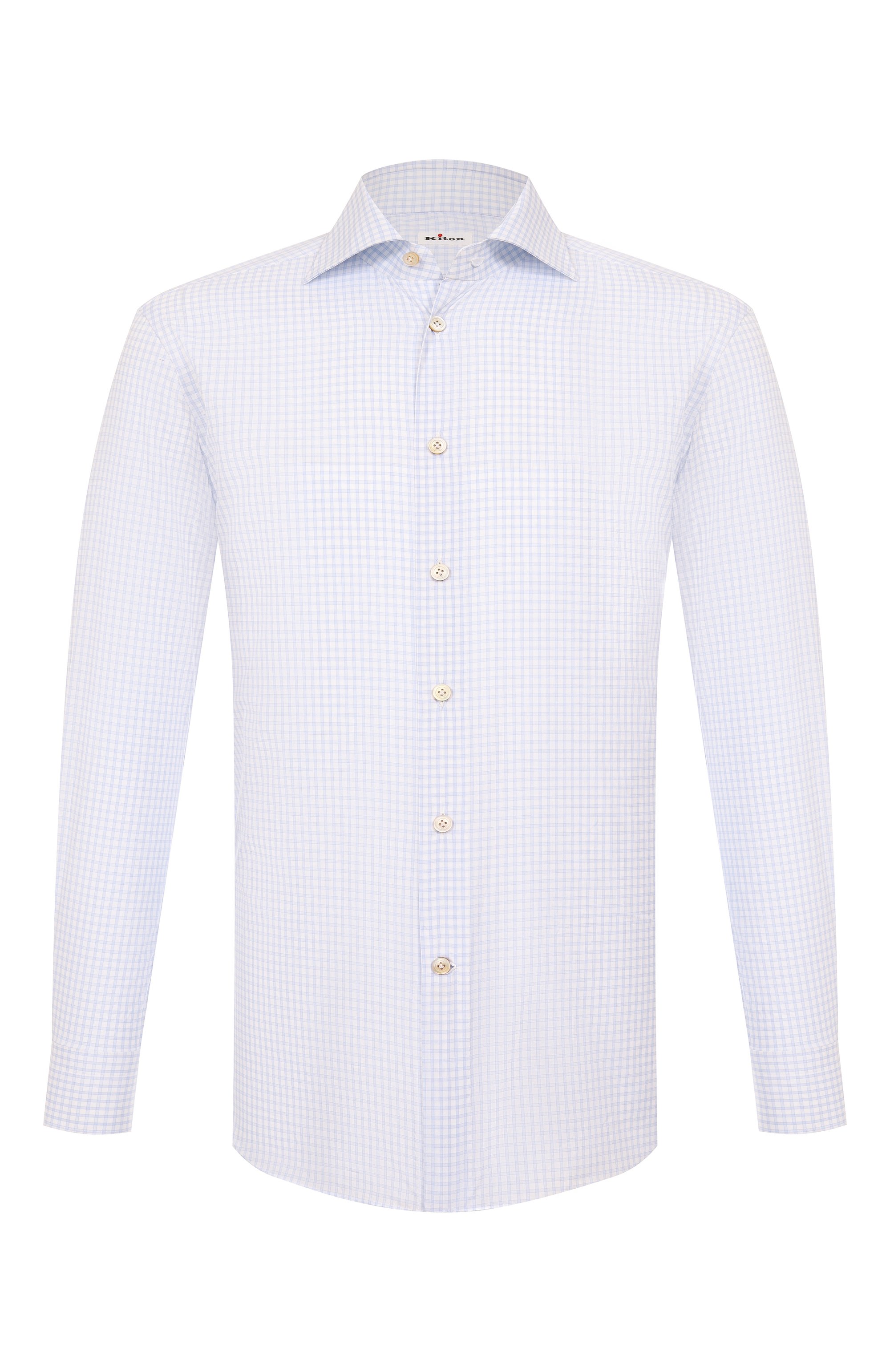 Хлопковая сорочка KITON, арт. UCCH0948503, фото 1