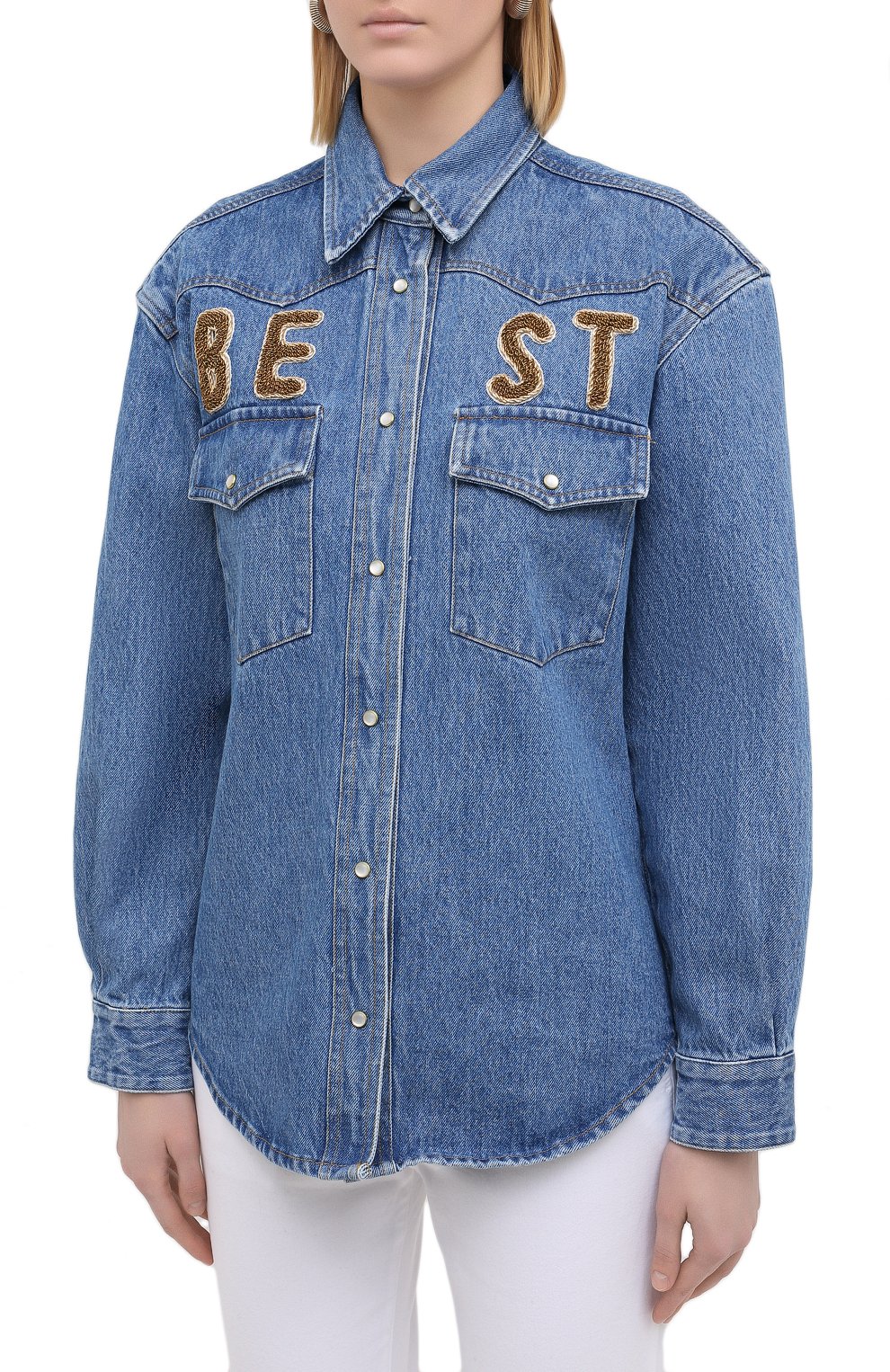 Джинсовая рубашка FORTE DEI MARMI COUTURE, арт. 20WF8150, фото 3